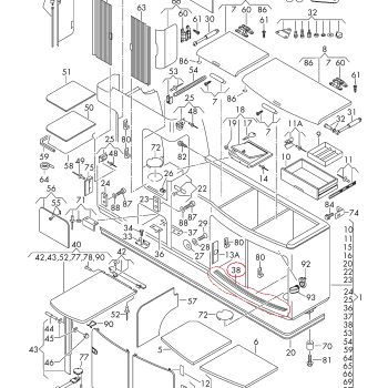 VW California Spare Parts